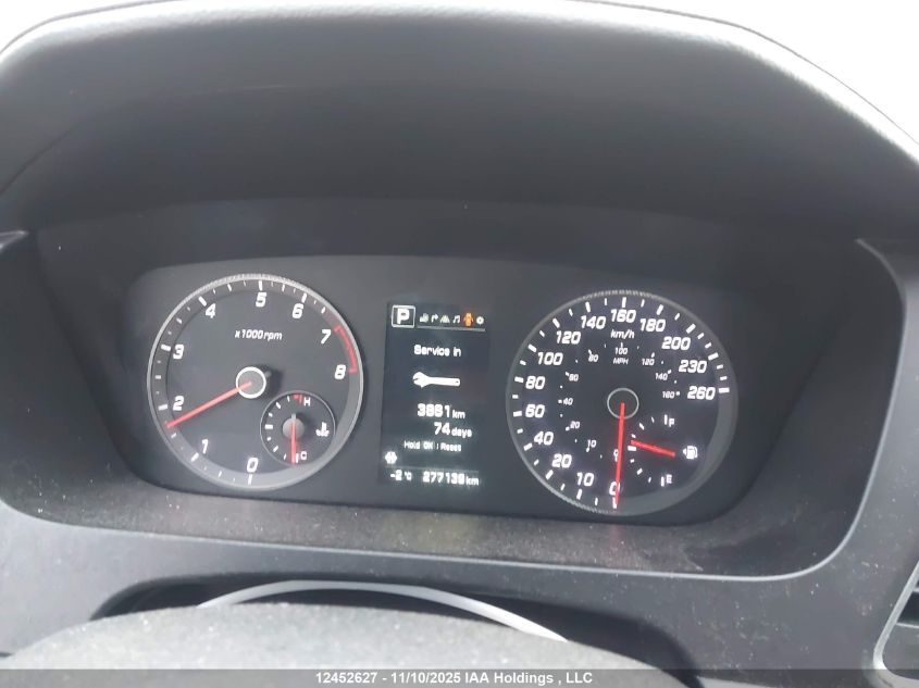 2016 Hyundai Sonata Sport/Limited VIN: 5NPE34AB0GH345160 Lot: 12452627