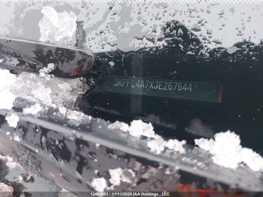 2018 Kia Forte Lx/Lx+ VIN: 3KPFL4A7XJE267644 Lot: 12452631
