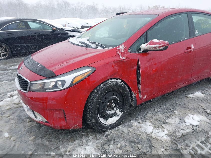 2018 Kia Forte Lx/Lx+ VIN: 3KPFL4A7XJE267644 Lot: 12452631