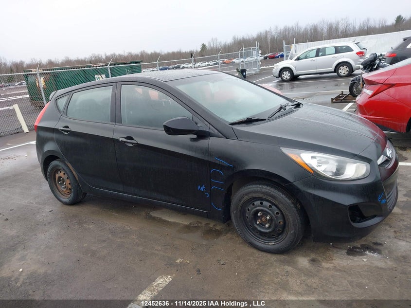 2014 Hyundai Accent Gls/Gs VIN: KMHCT5AE2EU195557 Lot: 12452636