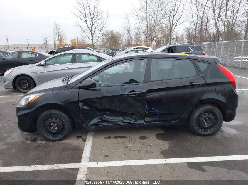 2014 Hyundai Accent Gls/Gs VIN: KMHCT5AE2EU195557 Lot: 12452636