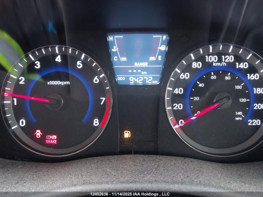 2014 Hyundai Accent Gls/Gs VIN: KMHCT5AE2EU195557 Lot: 12452636