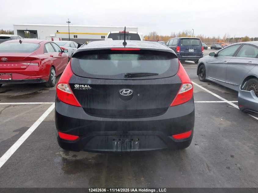 2014 Hyundai Accent Gls/Gs VIN: KMHCT5AE2EU195557 Lot: 12452636