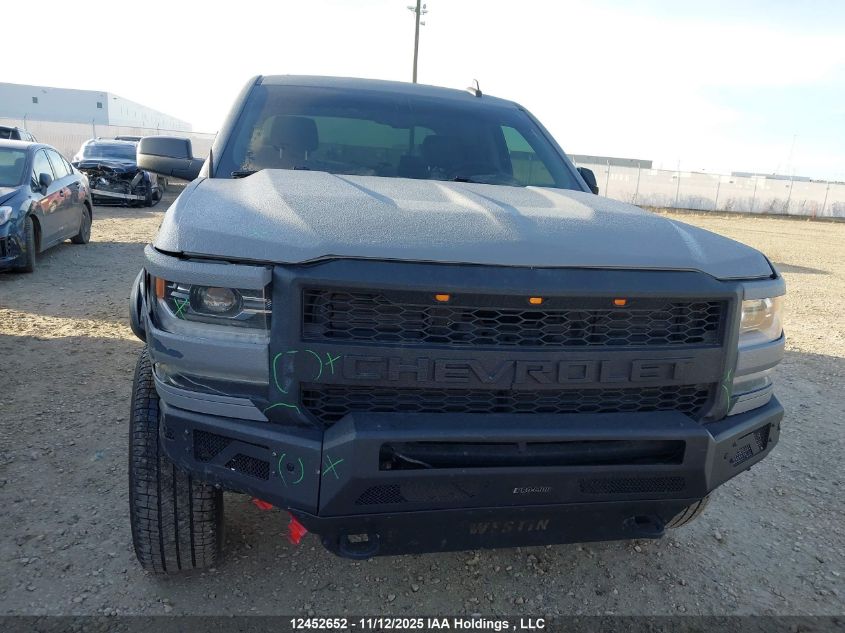 2018 Chevrolet Silverado 1500 1Lz/2Lz VIN: 3GCUKSEJ2JG414998 Lot: 12452652