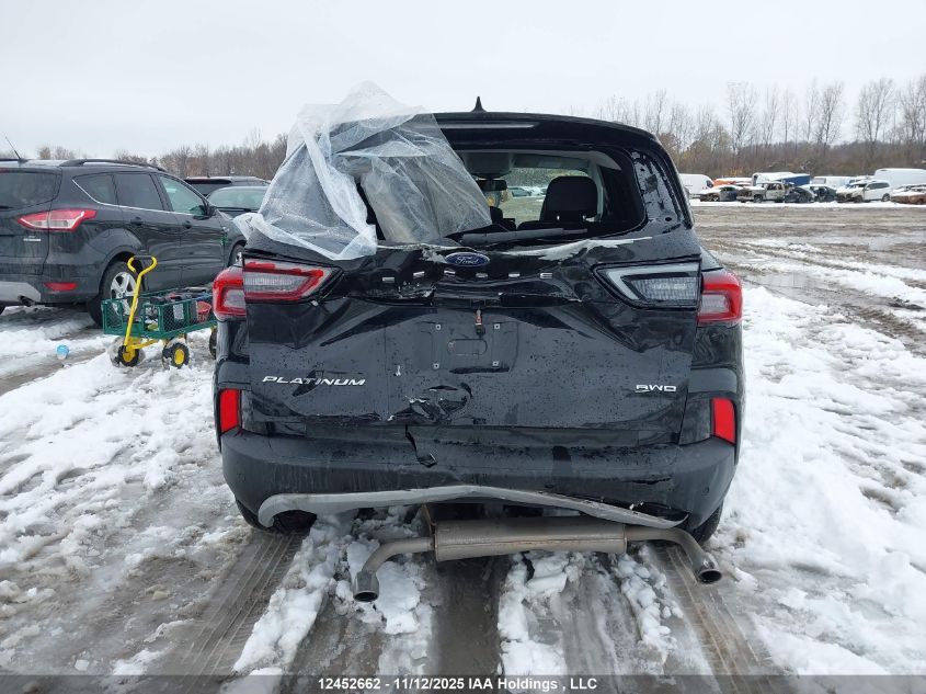 2025 Ford Escape Platinum VIN: 1FMCU9JAXSUA90505 Lot: 12452662