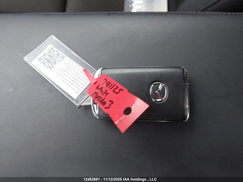 2025 Mazda 3 Preferred VIN: JM1BPACM8S1791125 Lot: 12452681