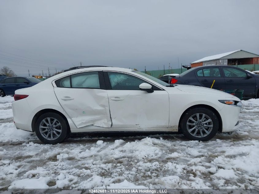 2025 Mazda 3 Preferred VIN: JM1BPACM8S1791125 Lot: 12452681