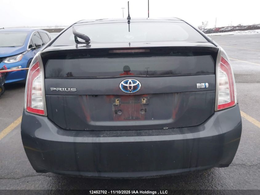 2013 Toyota Prius VIN: JTDKN3DU6D5602211 Lot: 12452702