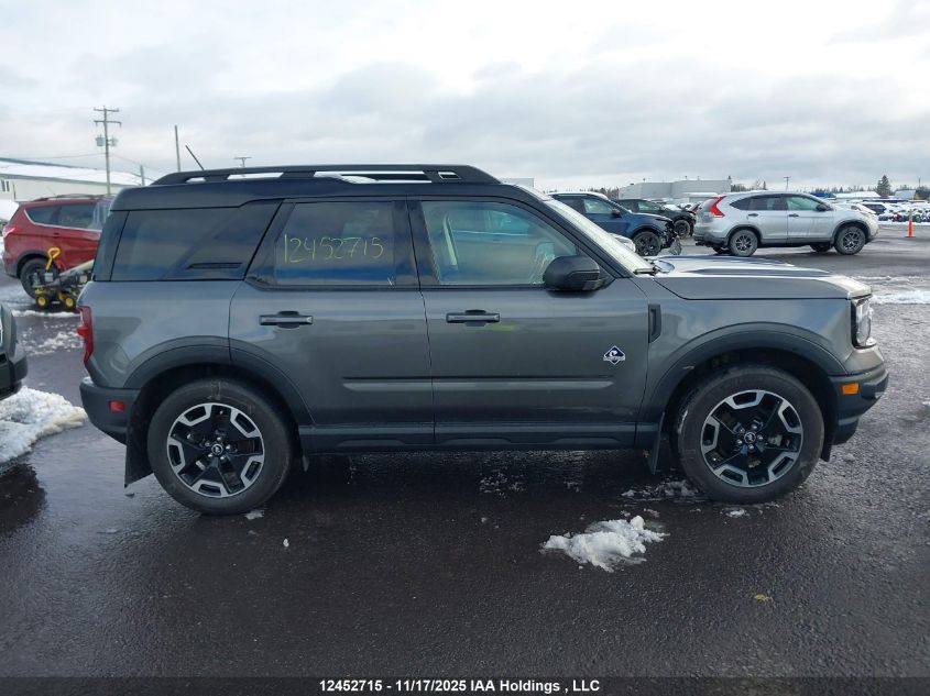 2022 Ford Bronco Sport Outer Banks VIN: 3FMCR9C62NRE07151 Lot: 12452715