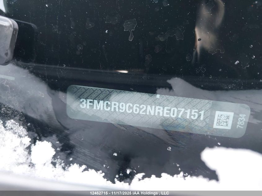 2022 Ford Bronco Sport Outer Banks VIN: 3FMCR9C62NRE07151 Lot: 12452715