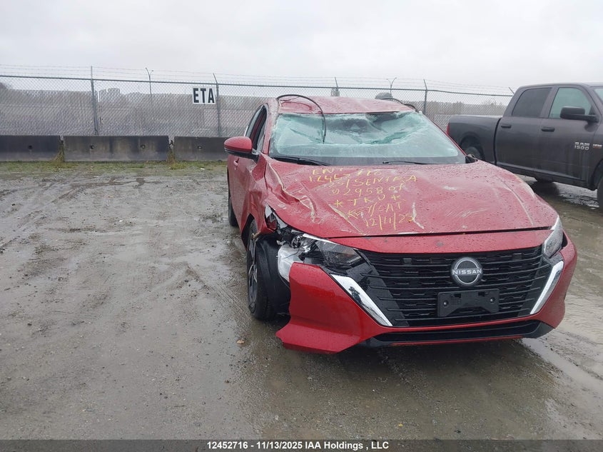 3N1AB8CV4SY295801 2025 Nissan Sentra Sv auction photo 1
