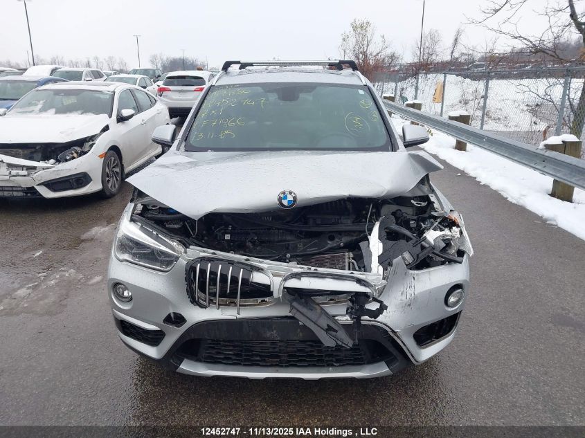 2017 BMW X1 xDrive28I VIN: WBXHT3C32H5F71866 Lot: 12452747