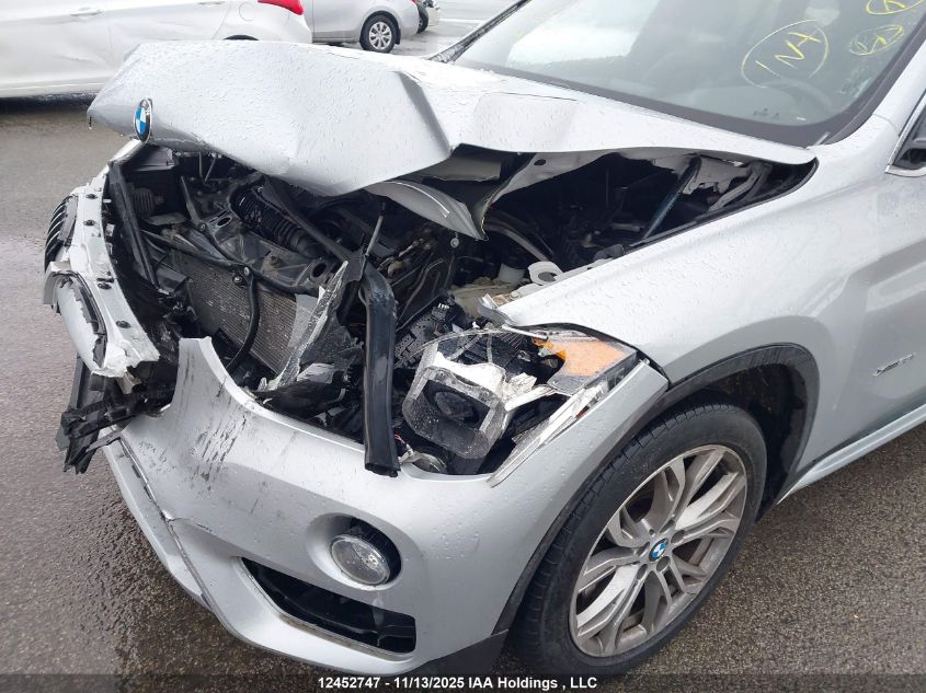 2017 BMW X1 xDrive28I VIN: WBXHT3C32H5F71866 Lot: 12452747