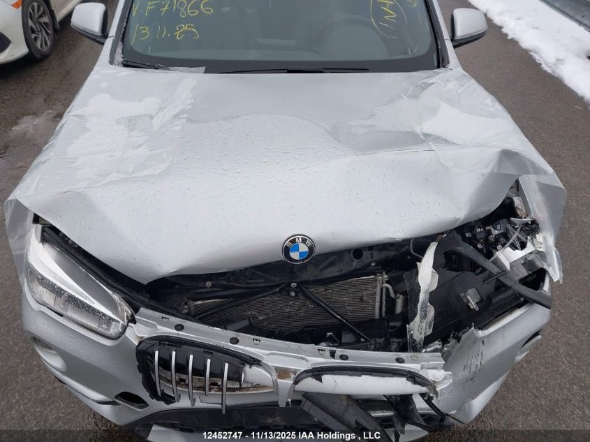 2017 BMW X1 xDrive28I VIN: WBXHT3C32H5F71866 Lot: 12452747