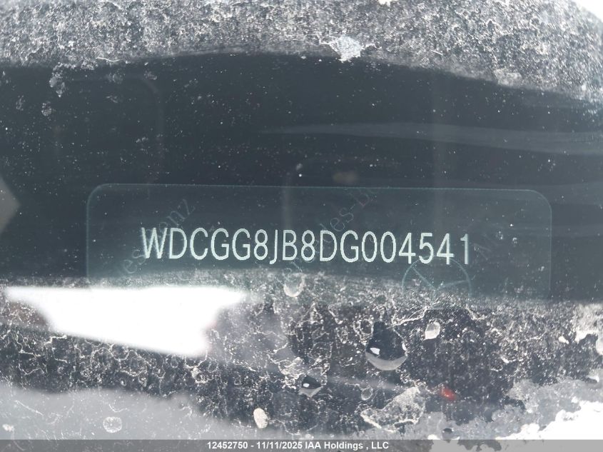 2013 Mercedes-Benz Glk 350 4Matic VIN: WDCGG8JB8DG004541 Lot: 12452750