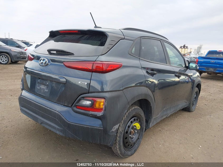 Vin: km8k6caa9ju138965, lot: 2837030, hyundai kona 2.0l luxury 20184