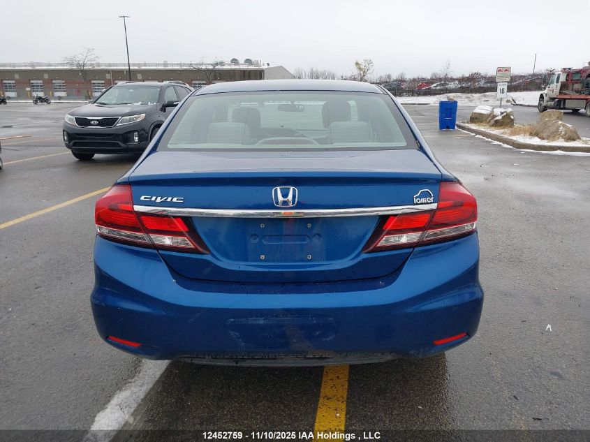 2015 Honda Civic Lx VIN: 2HGFB2F40FH042197 Lot: 12452759