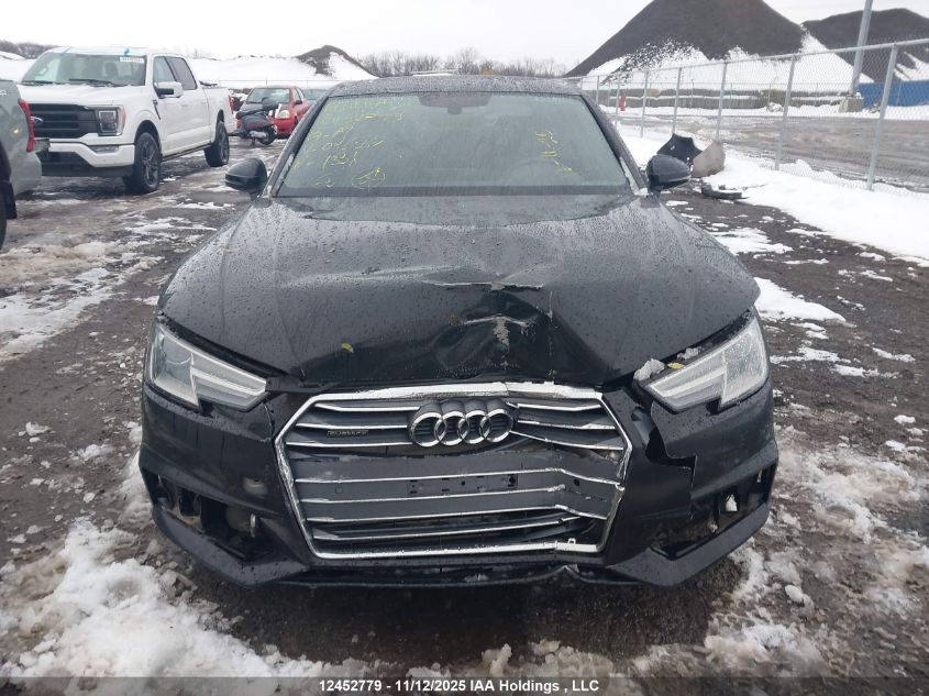 2017 Audi A4 2.0T Progressiv VIN: WAUENAF41HN046567 Lot: 12452779