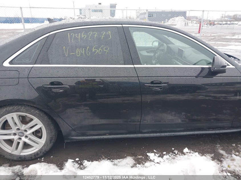 2017 Audi A4 2.0T Progressiv VIN: WAUENAF41HN046567 Lot: 12452779