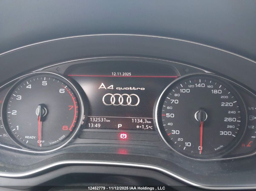 2017 Audi A4 2.0T Progressiv VIN: WAUENAF41HN046567 Lot: 12452779