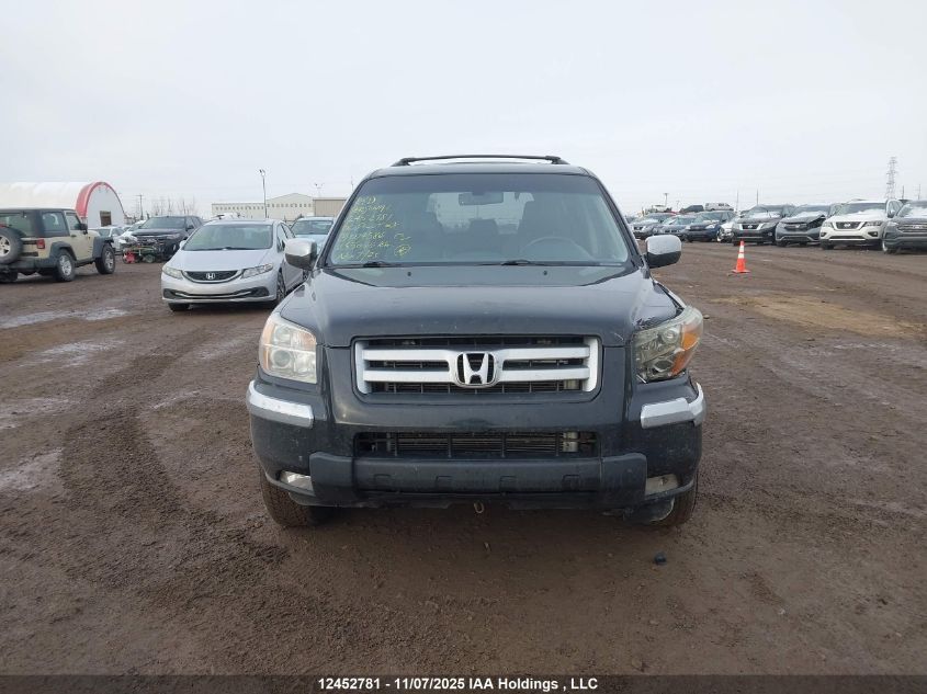 2006 Honda Pilot Ex VIN: 2HKYF18546H004586 Lot: 12452781