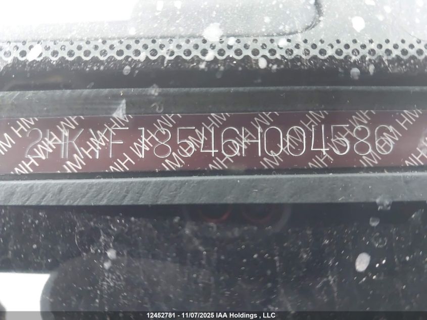 2006 Honda Pilot Ex VIN: 2HKYF18546H004586 Lot: 12452781