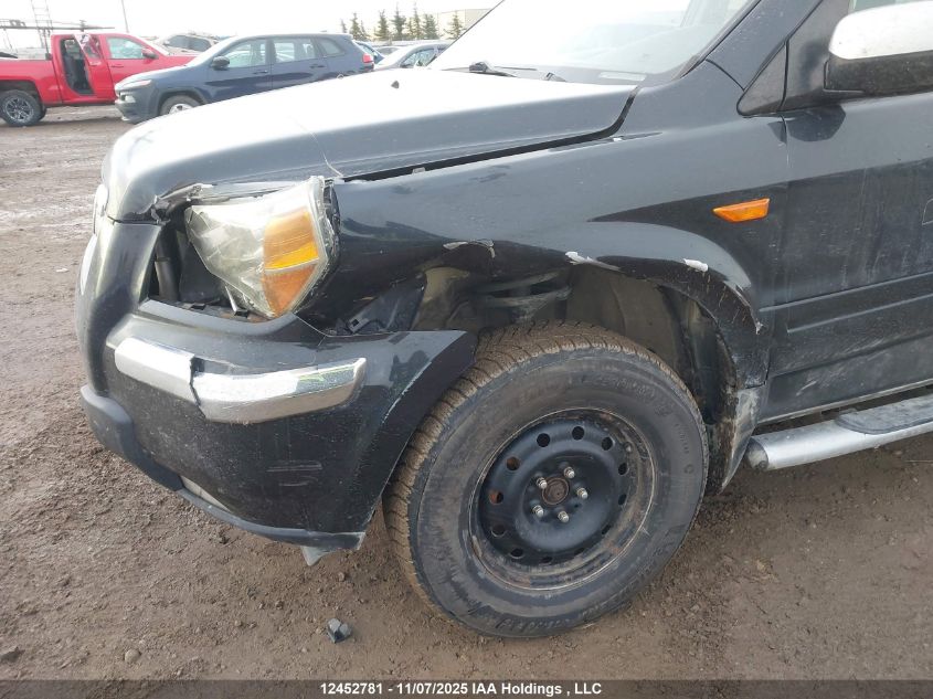 2006 Honda Pilot Ex VIN: 2HKYF18546H004586 Lot: 12452781