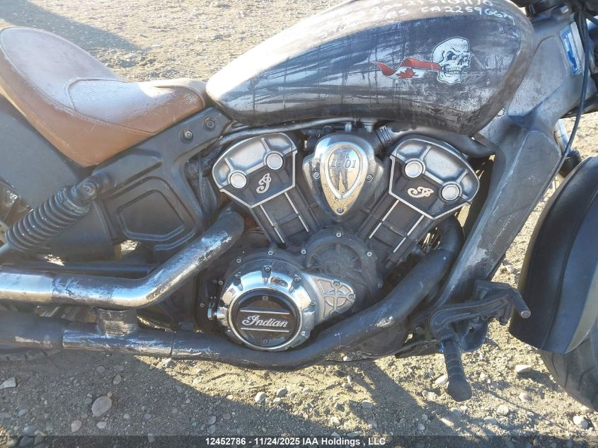 2015 Indian Motorcycle Co. Scout Abs VIN: 56KMSA002F3104170 Lot: 12452786