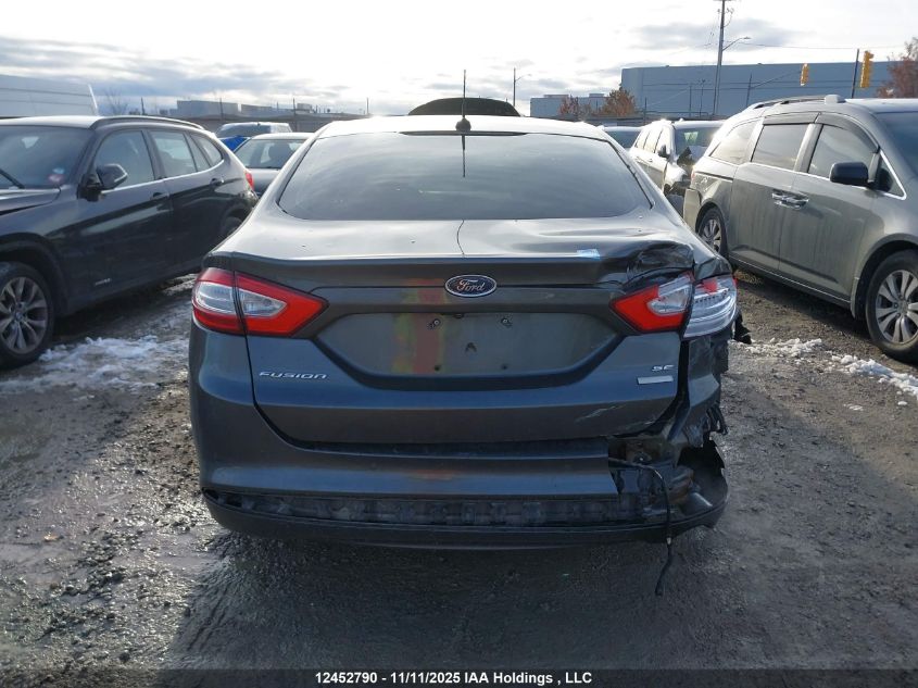 2016 Ford Fusion VIN: 3FA6P0HD6GR392916 Lot: 12452790