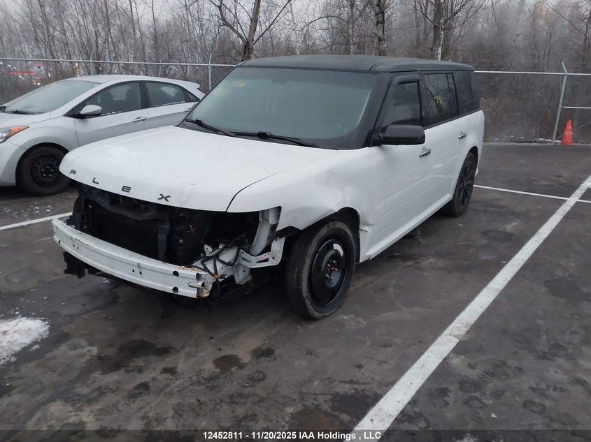 2FMHK6D86KBA09105 2019 FORD FLEX photo no. 2