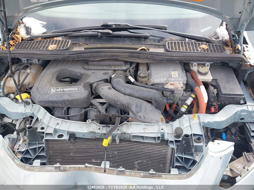 2013 Ford C-Max Hybrid Se VIN: 1FADP5AU4DL557290 Lot: 12452828