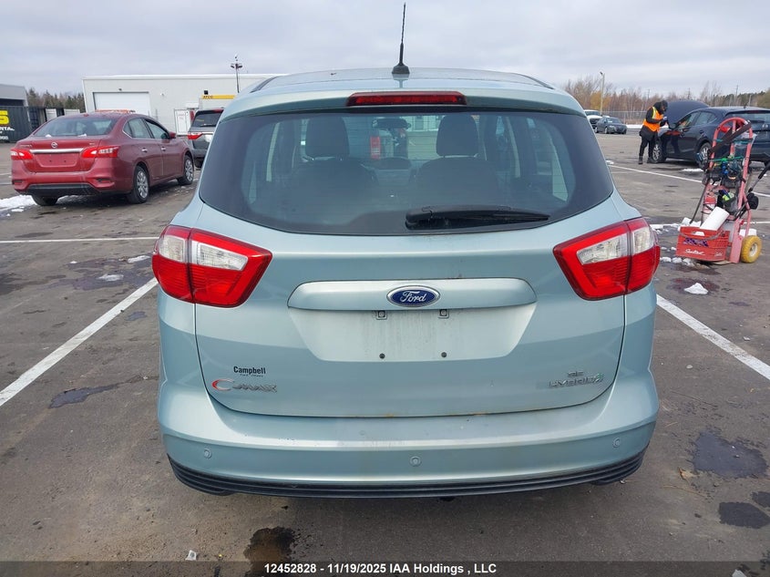 2013 Ford C-Max Hybrid Se VIN: 1FADP5AU4DL557290 Lot: 12452828