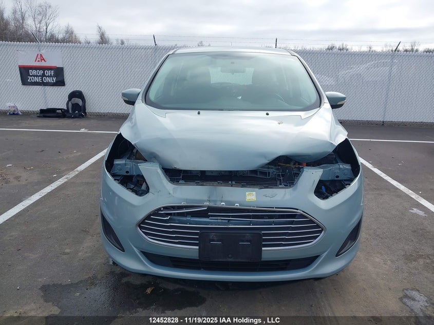 2013 Ford C-Max Hybrid Se VIN: 1FADP5AU4DL557290 Lot: 12452828