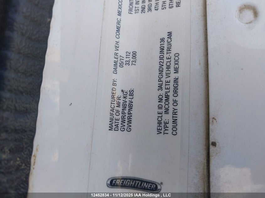 3ALPGNDV2JDJN0136 2018   photo no. 9
