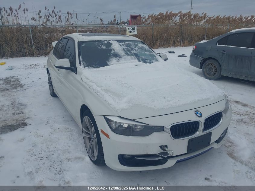 2015 BMW 320I xDrive VIN: WBA3C3G55FNS75427 Lot: 12452842