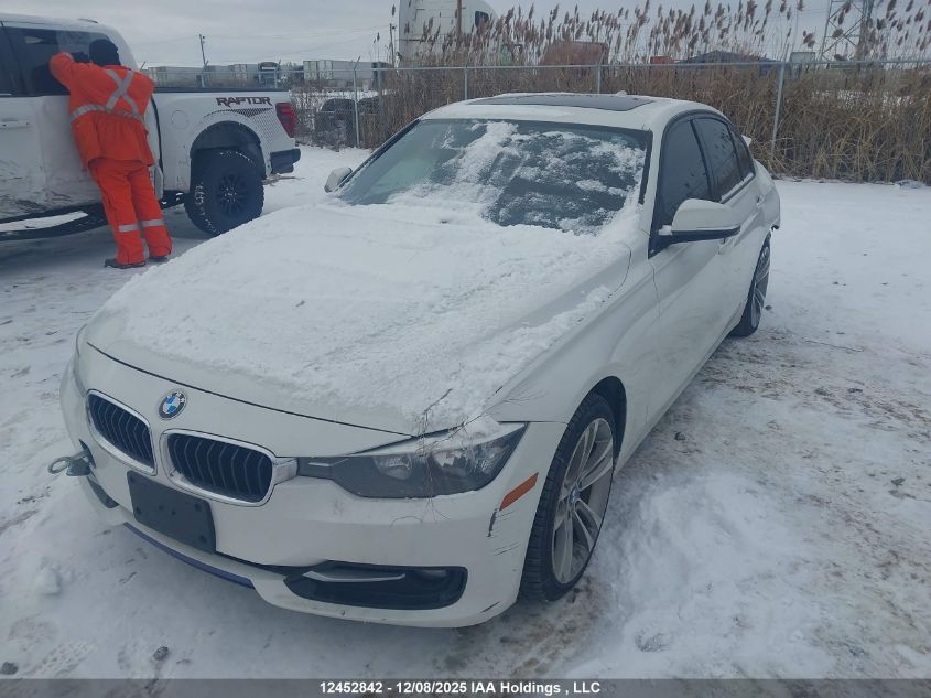 2015 BMW 320I xDrive VIN: WBA3C3G55FNS75427 Lot: 12452842