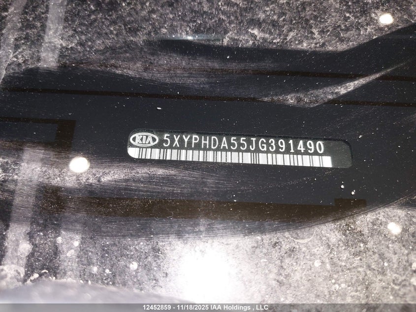 5XYPHDA55JG391490 2018 KIA SORENTO photo no. 19