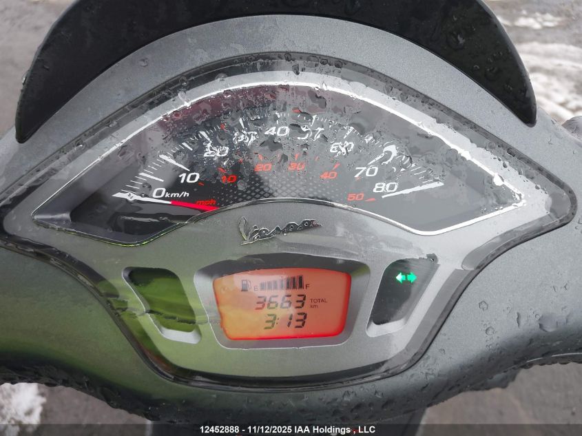 2022 Vespa Primavera/Sprint 50 VIN: ZAPCA06B6N5201784 Lot: 12452888