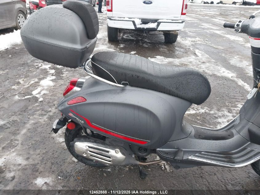 2022 Vespa Primavera/Sprint 50 VIN: ZAPCA06B6N5201784 Lot: 12452888