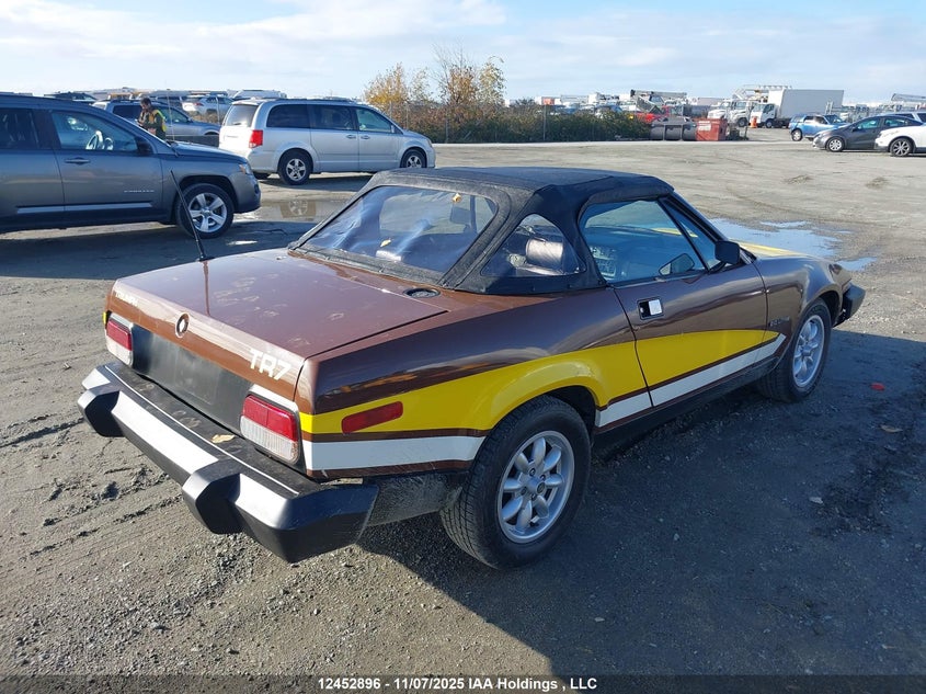 TPLDJ8AT203044 1980 TRIUMPH TR7 photo no. 4