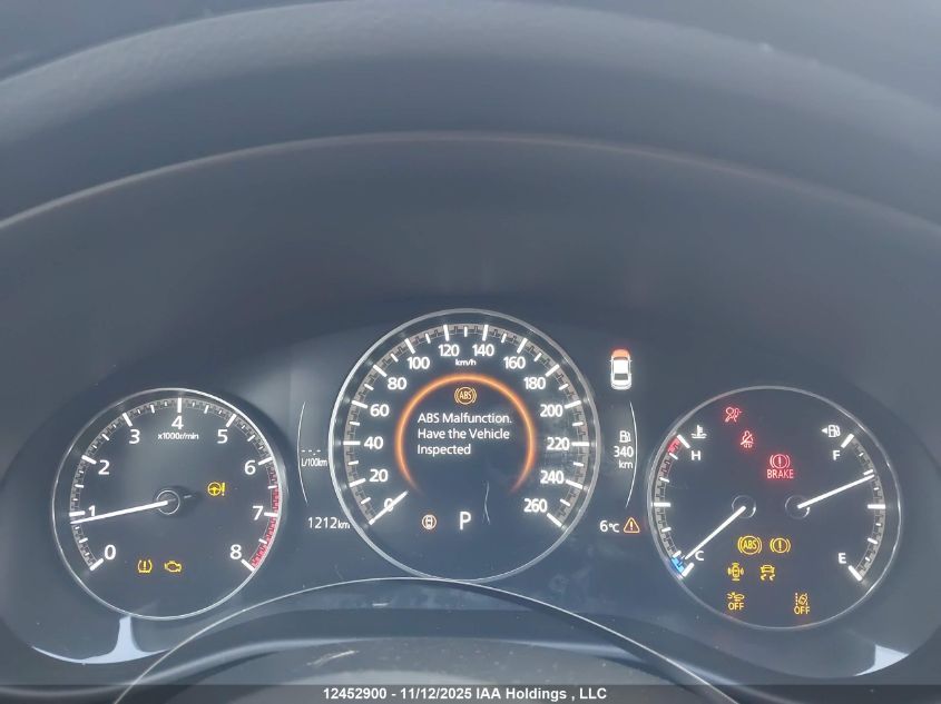 2025 Mazda 3 Select Sport VIN: JM1BPABM7S1796088 Lot: 12452900