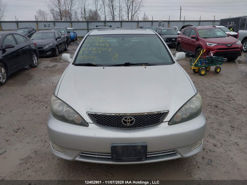 4T1BA32K85U062165 2005 TOYOTA CAMRY photo no. 12