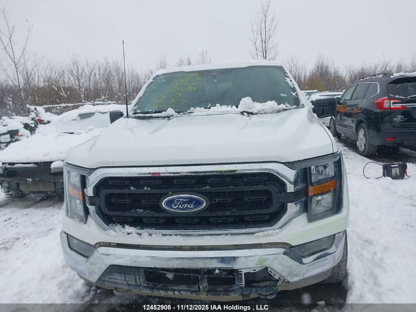 2023 Ford F150 Supercrew VIN: 1FTFW1E58PKD46881 Lot: 12452908