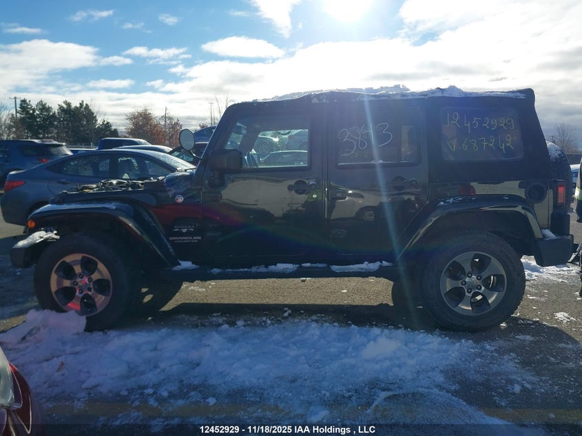 2017 Jeep Tj VIN: 1C4BJWEG3HL687242 Lot: 12452929