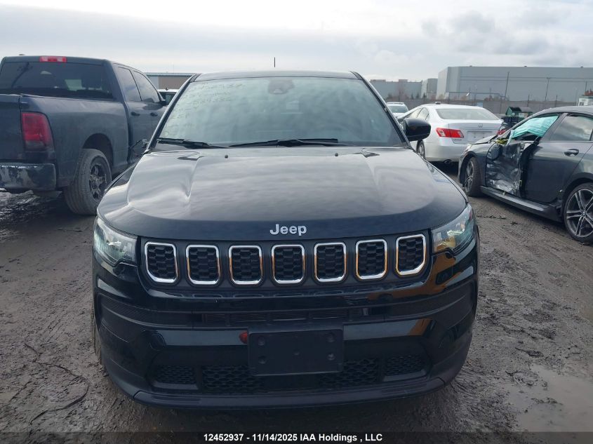 2025 Jeep Compass Sport VIN: 3C4NJDAN5ST534332 Lot: 12452937