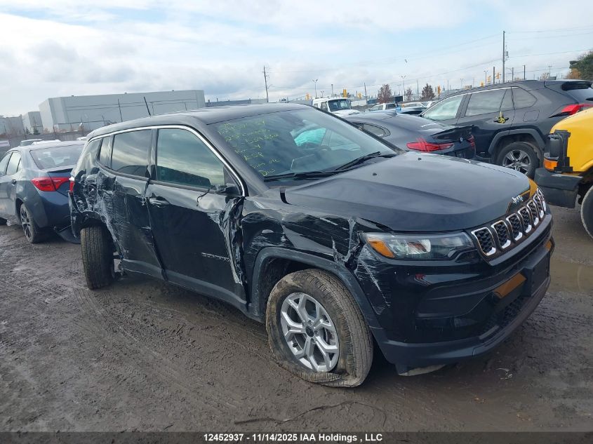 2025 Jeep Compass Sport VIN: 3C4NJDAN5ST534332 Lot: 12452937