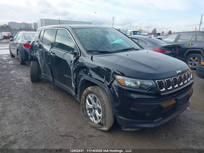 2025 Jeep Compass Sport VIN: 3C4NJDAN5ST534332 Lot: 12452937