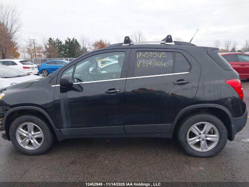 2014 Chevrolet Trax VIN: 3GNCJPEB9EL147304 Lot: 12452949