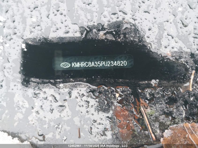 2023 Hyundai Venue Sel/Limited VIN: KMHRC8A35PU234820 Lot: 12452961