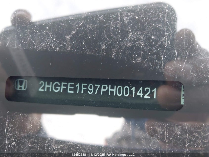 2HGFE1F97PH001421 2023 HONDA CIVIC photo no. 19